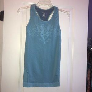 Blue Running Tank